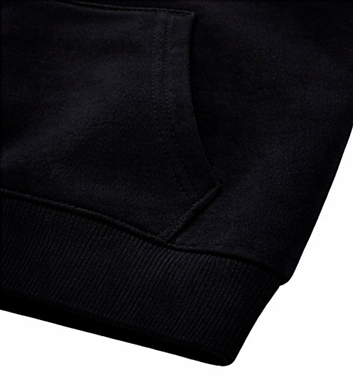 Jesus My Rock Toddler Hoodie - Black/Red