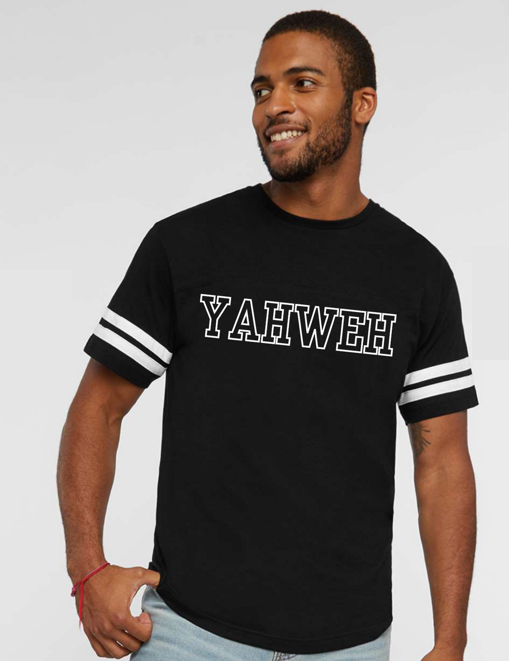 YAHWEH Adult Unisex Tee - Black/White