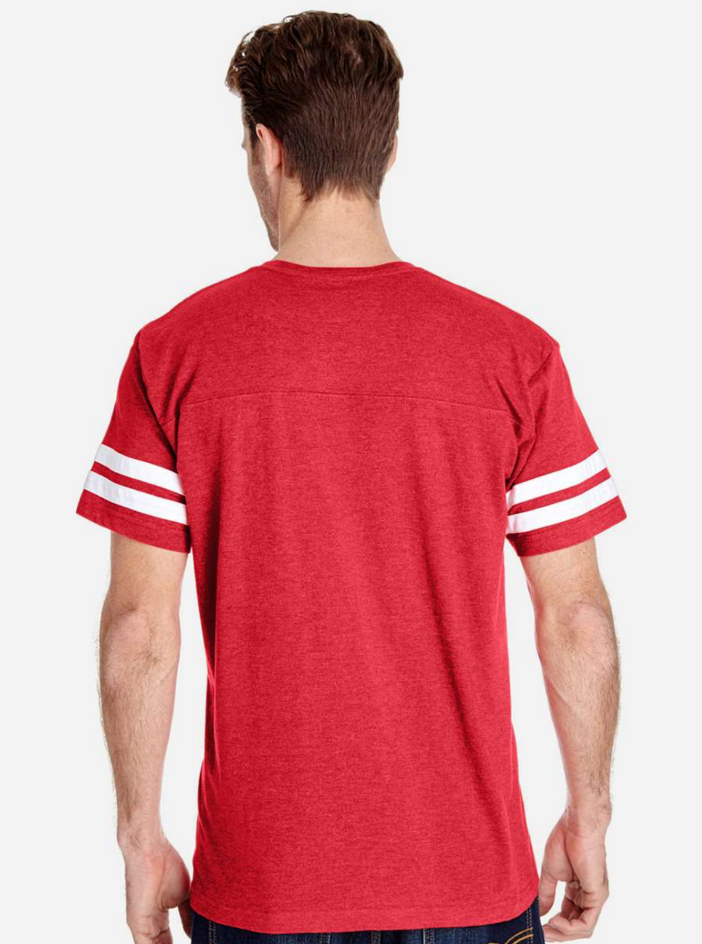 YAHWEH Adult Unisex Tee - Vintage Red/White