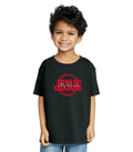 Jesus My Rock Toddler Tee – Black/Red