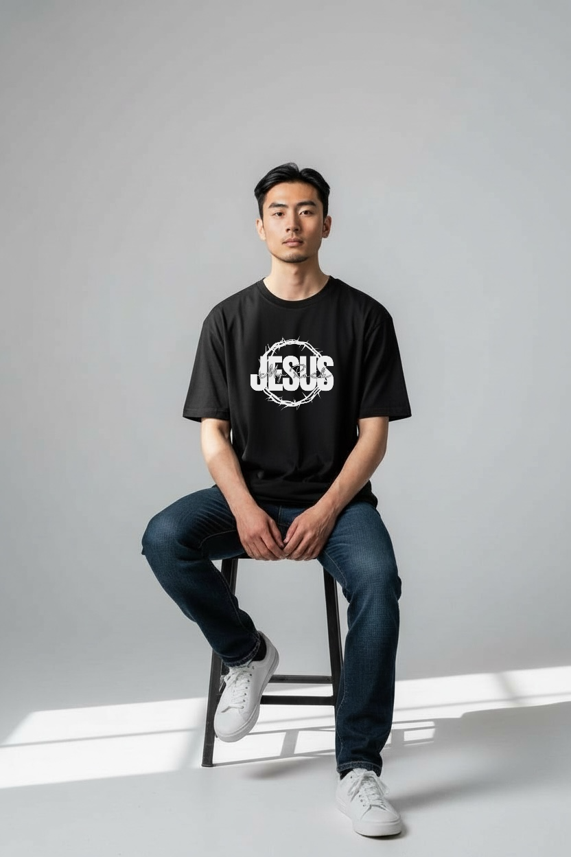 Jesus My Rock T-Shirt - White