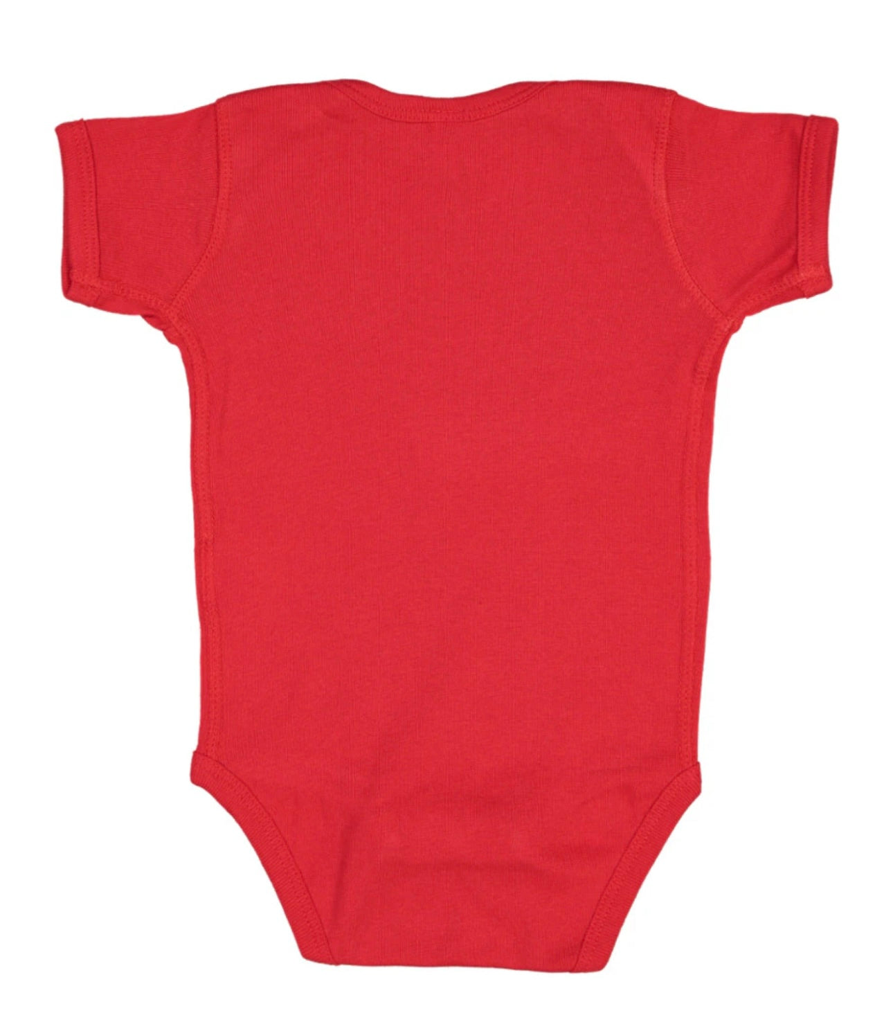 Jesus My Rock Infant Bodysuit – Red/Black