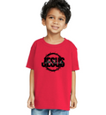 Jesus My Rock Toddler Tee – Red/Black