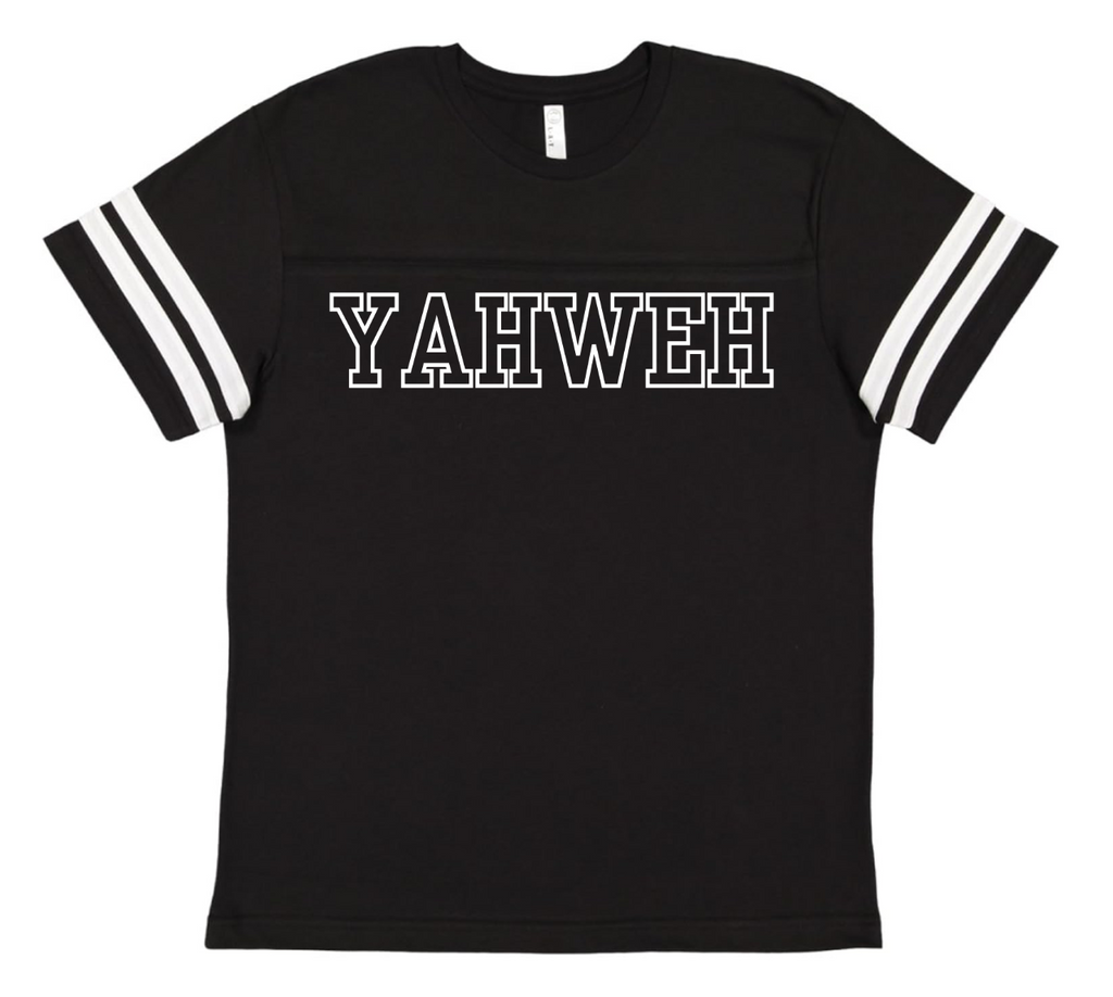 YAHWEH Adult Unisex Tee - Black/White