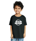 Jesus My Rock OG Toddler Tee – Black/White