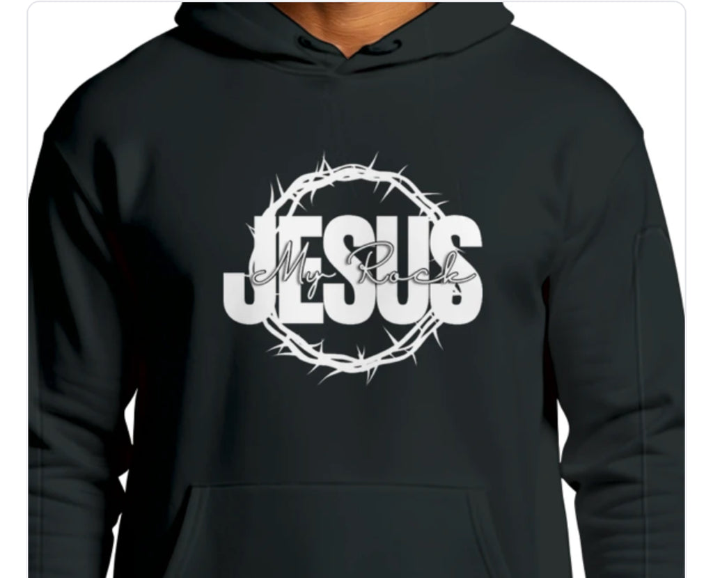 Jesus My Rock Hoodie