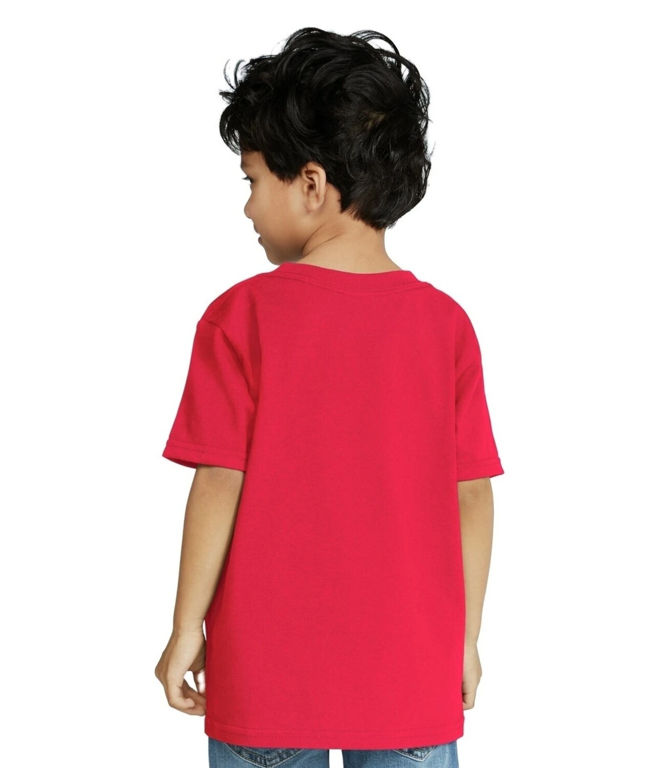 Jesus My Rock Toddler Tee – Red/White