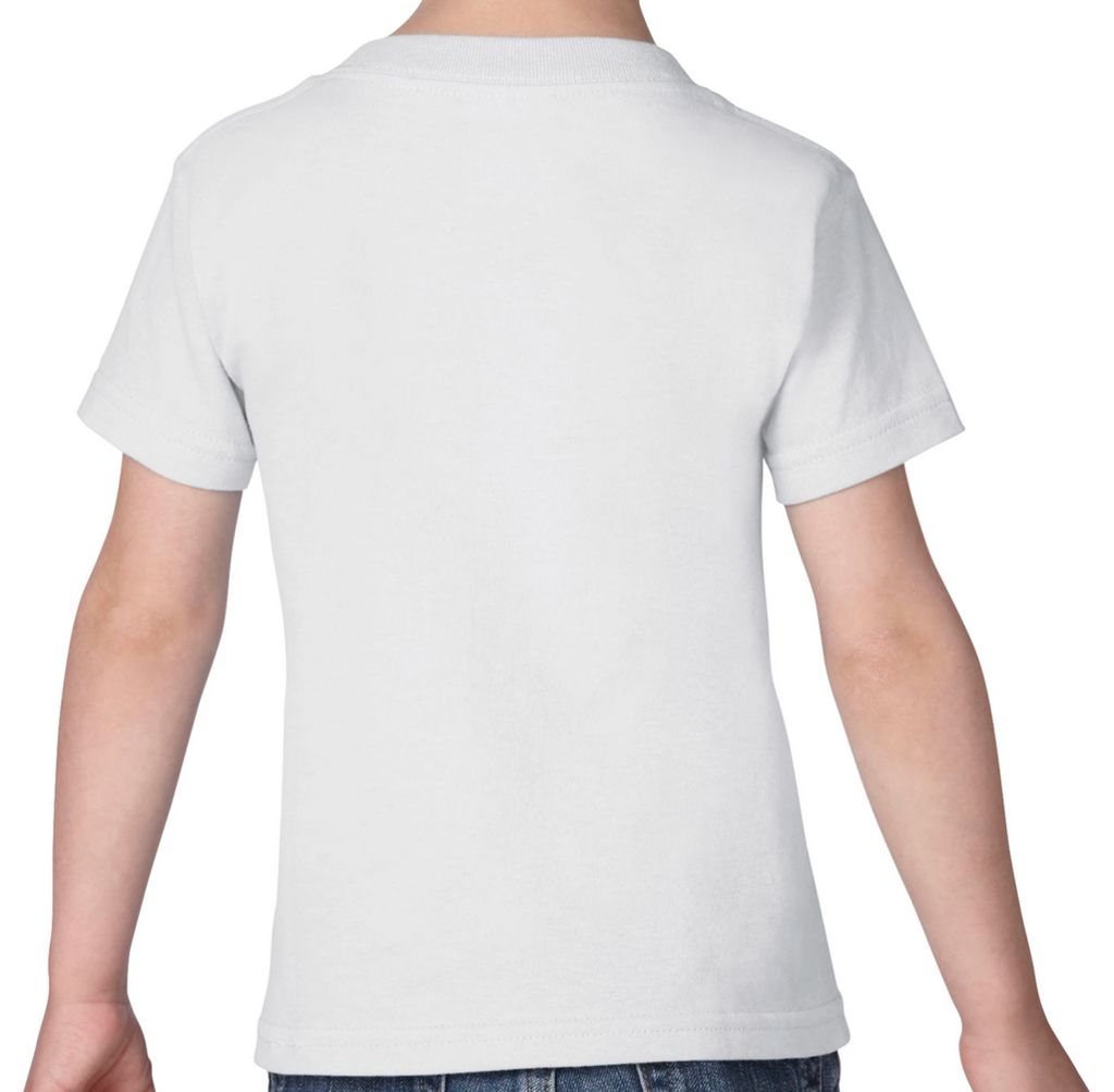 Jesus My Rock Signature Toddler Tee – White