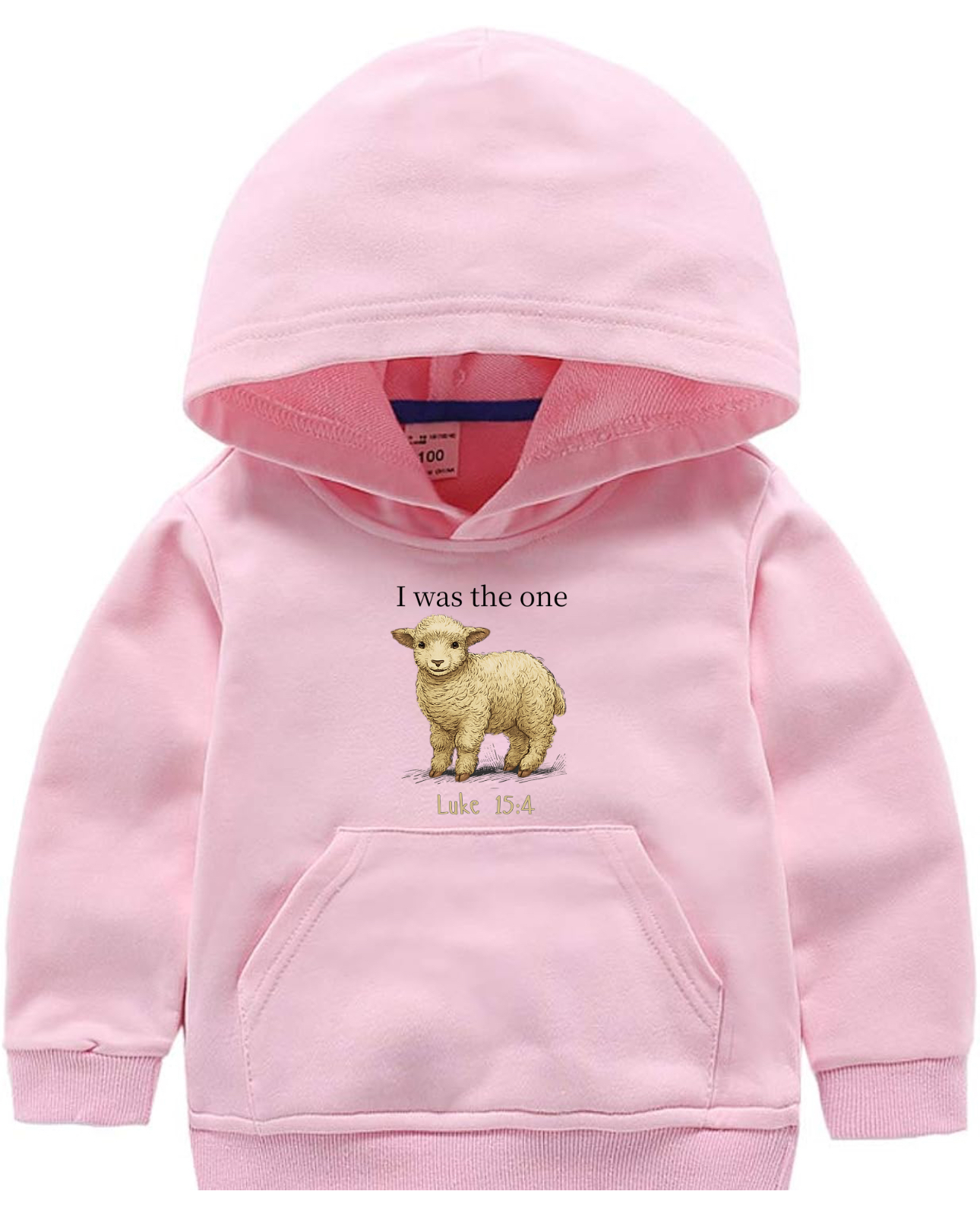I Was The One Toddler Hoodie - Pink