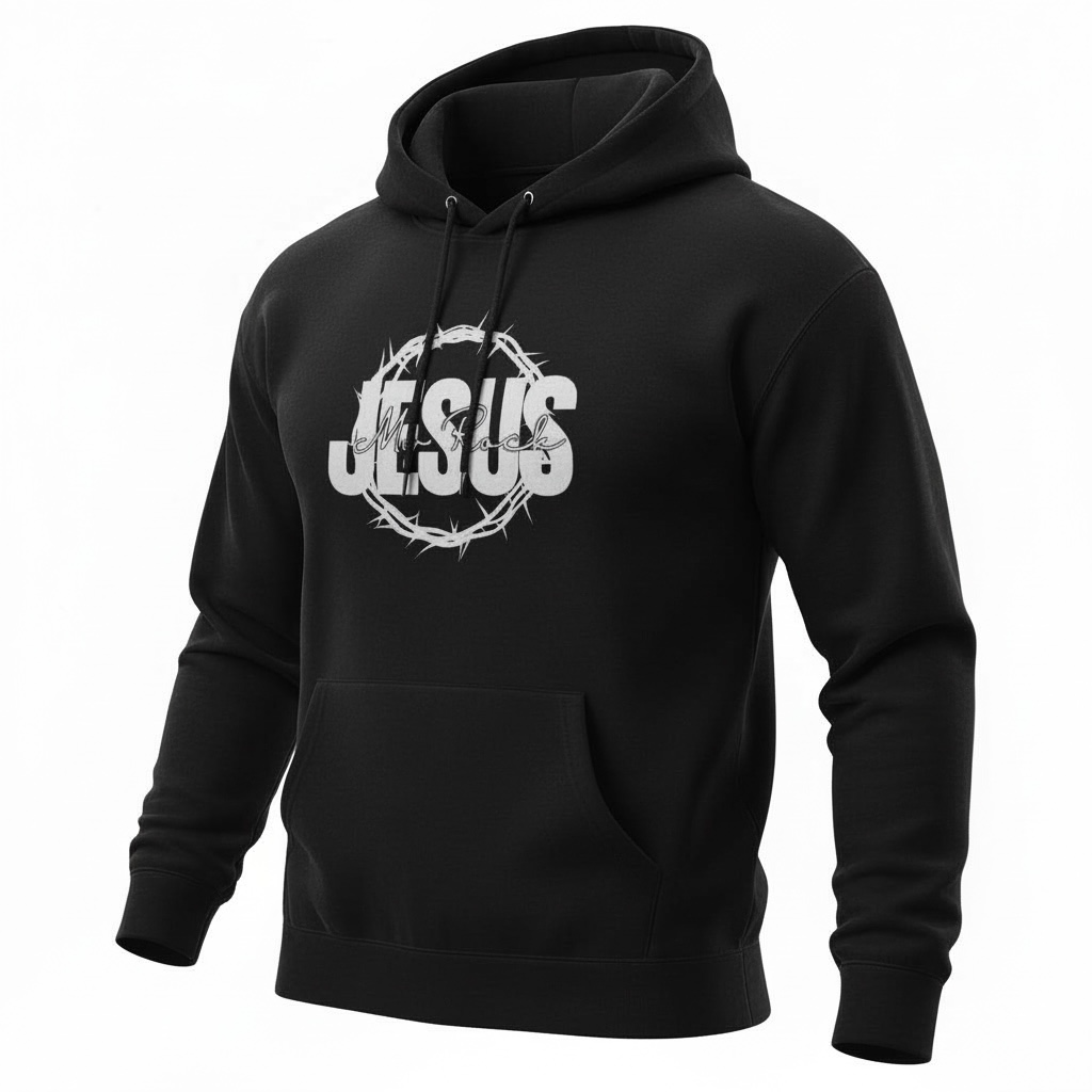 Jesus My Rock Hoodie